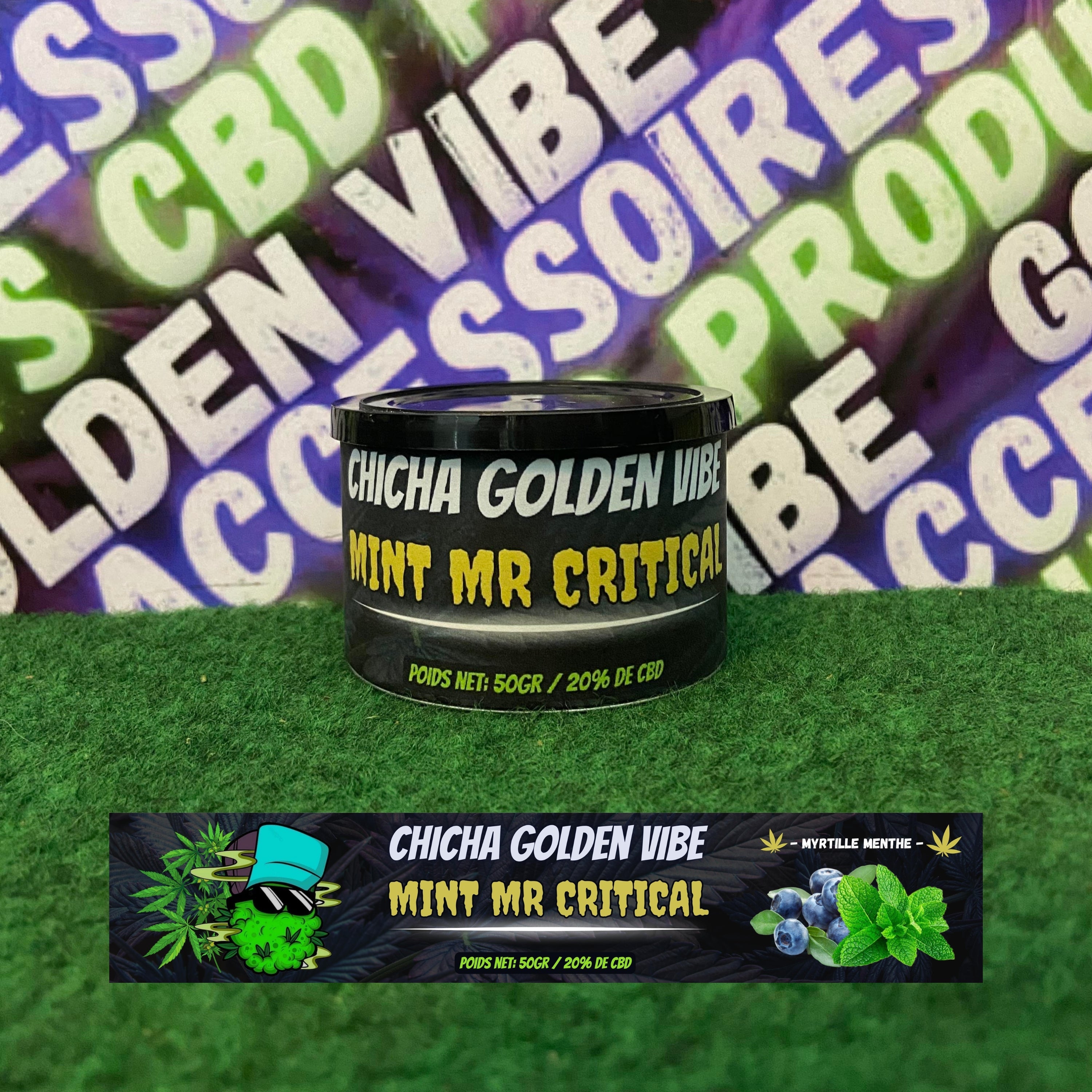 CHICHA MINT MR CRITICAL (CBD)