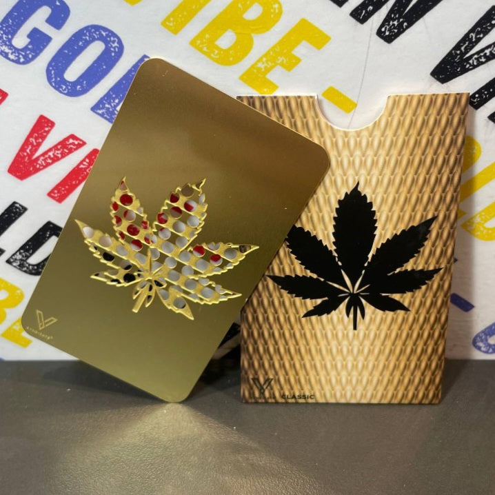 GRINDER CARTE V-SYNDICATE LEAF GOLD