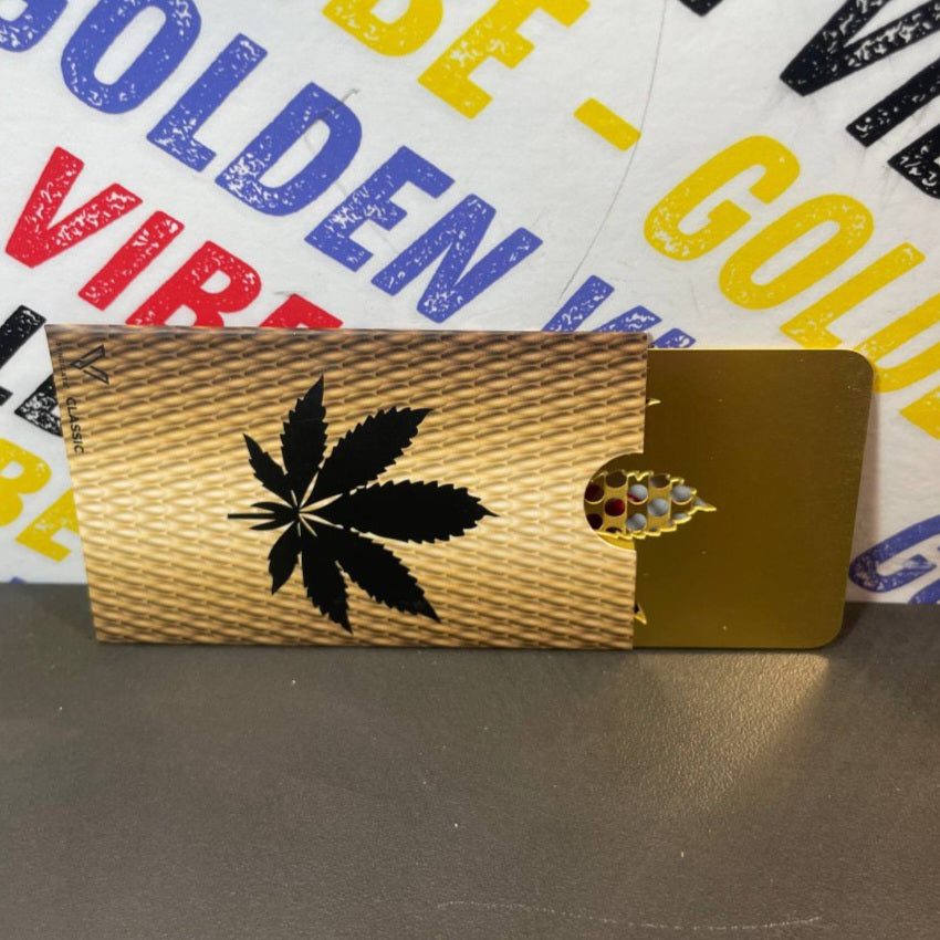 Image of GRINDER CARTE V-SYNDICATE LEAF GOLD