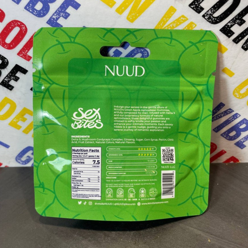 Image of GUMMIES NUUD SEX BITES (60MG Δ-9 THC)