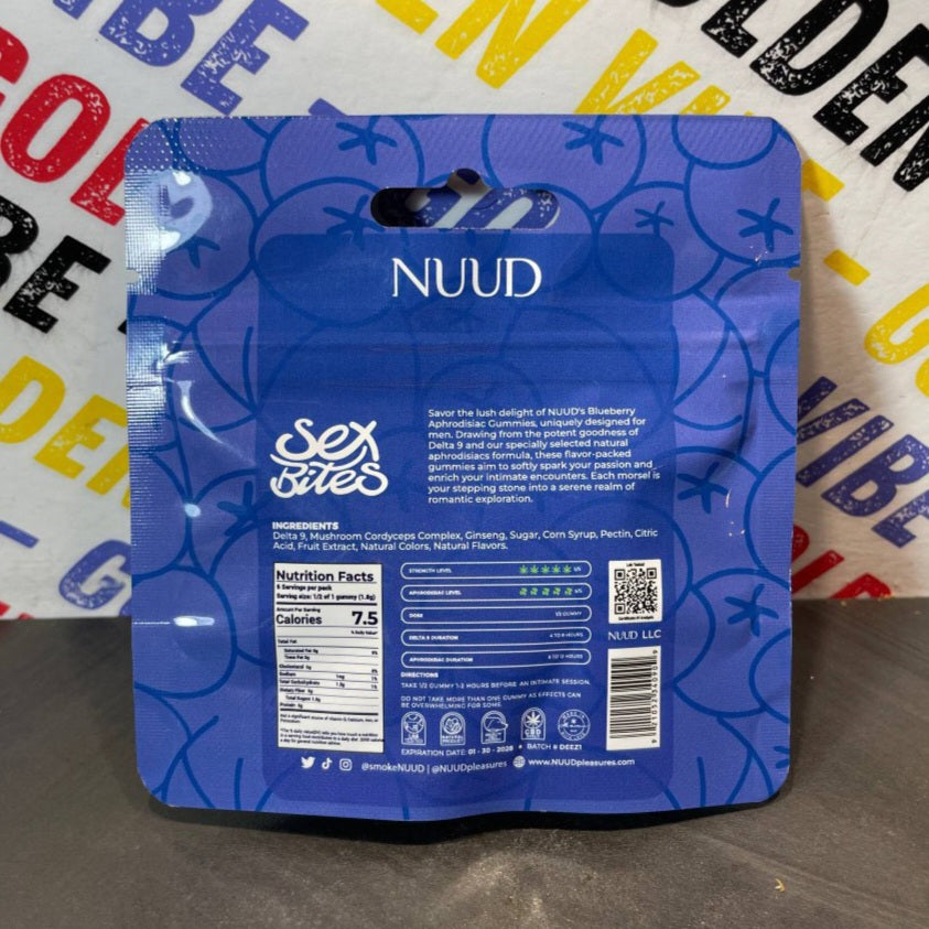 Image of GUMMIES NUUD SEX BITES (60MG Δ-9 THC)