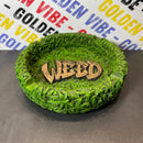 CENDRIER RESINE LEAF WEED