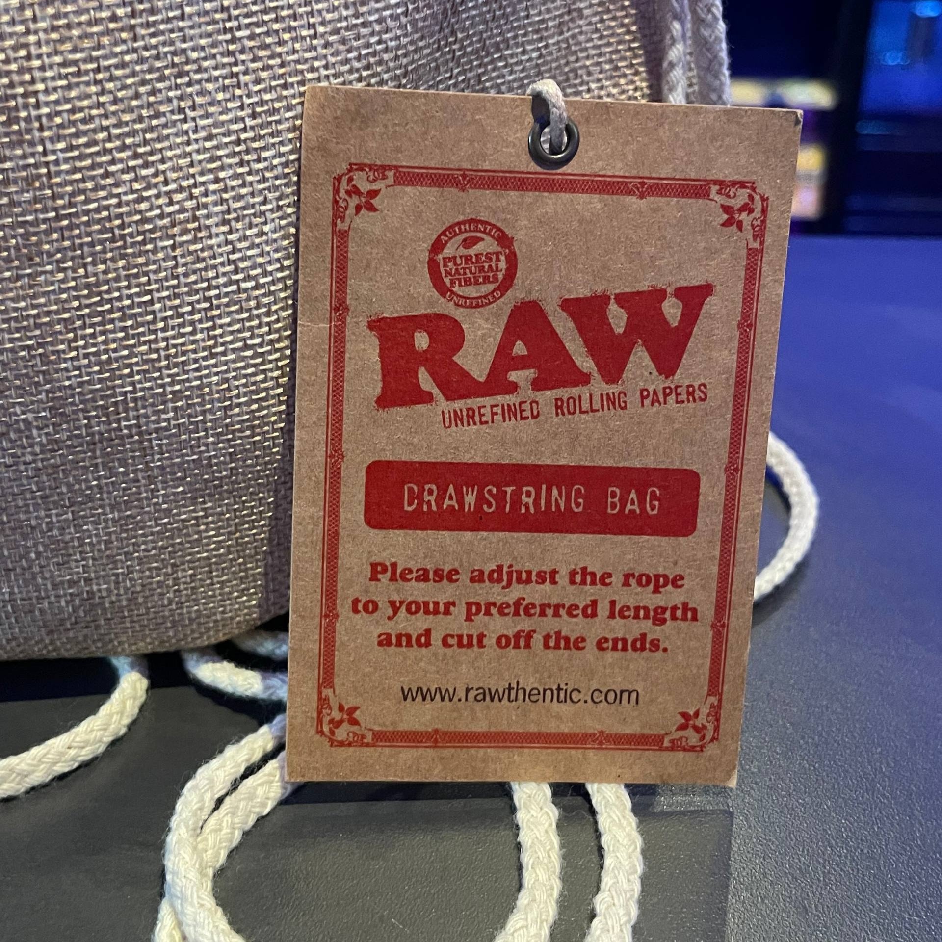 Image of SAC A CORDONS RAW