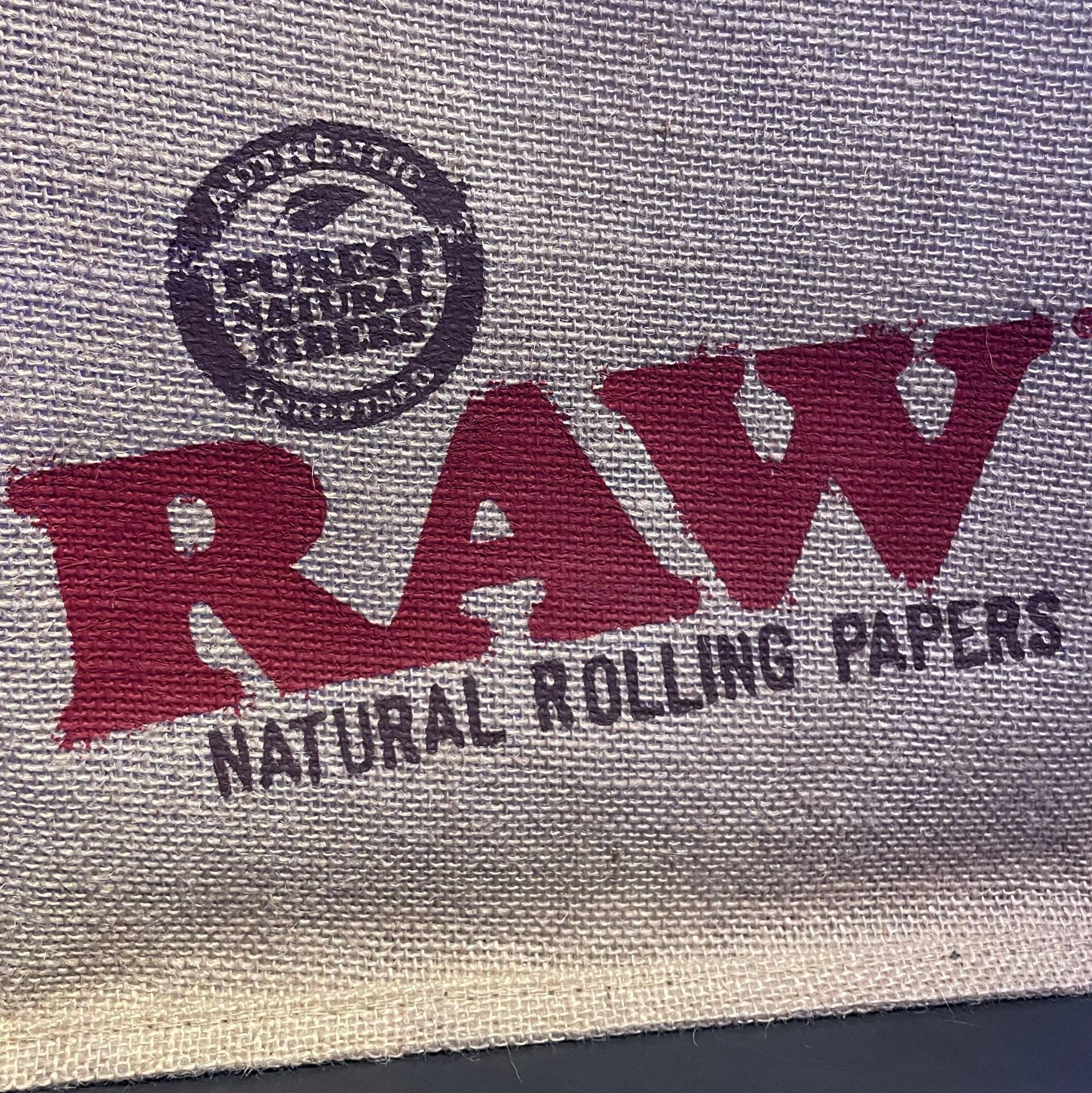 SAC TOILE DE JUTE RAW