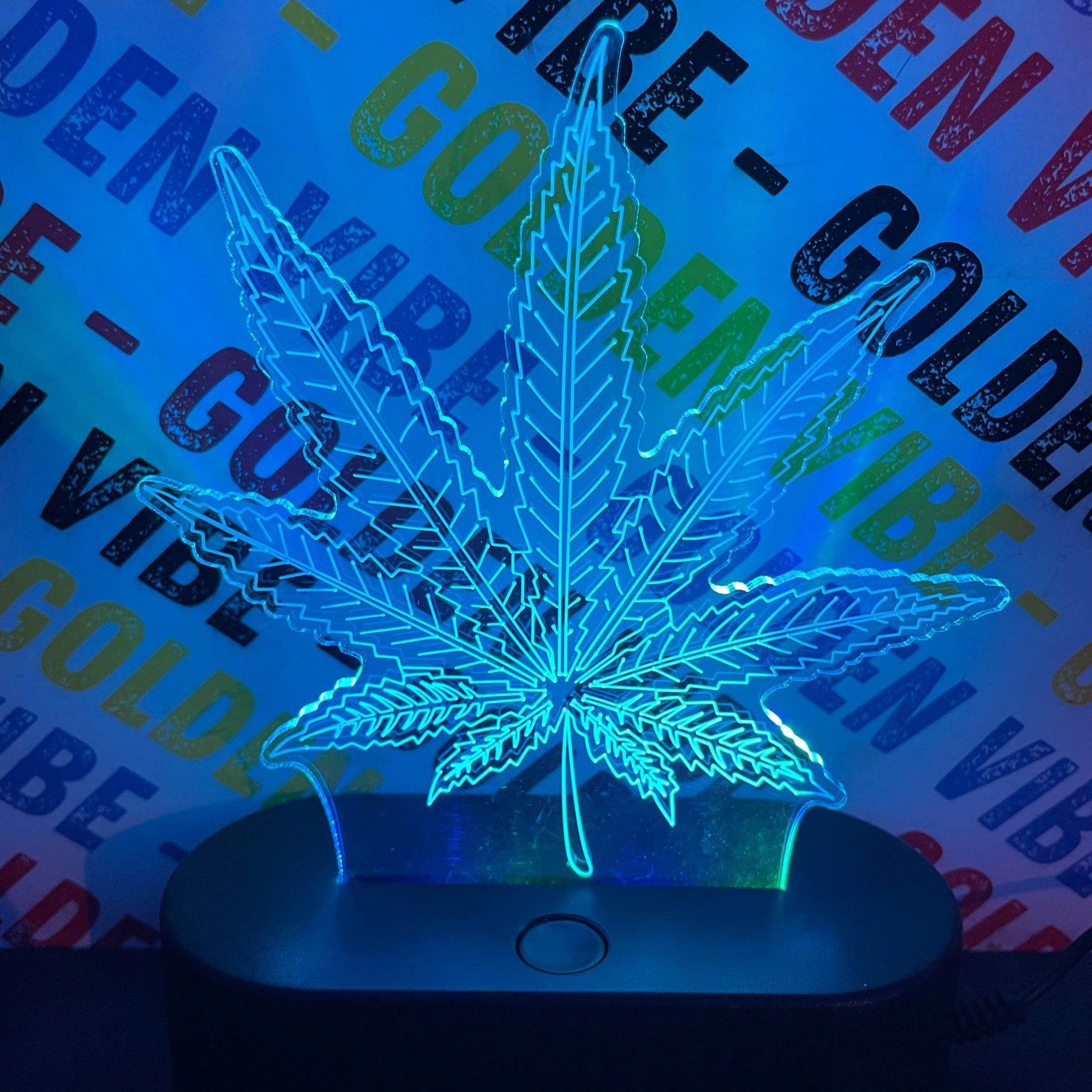 Image of LAMPE 3D LEAF USB