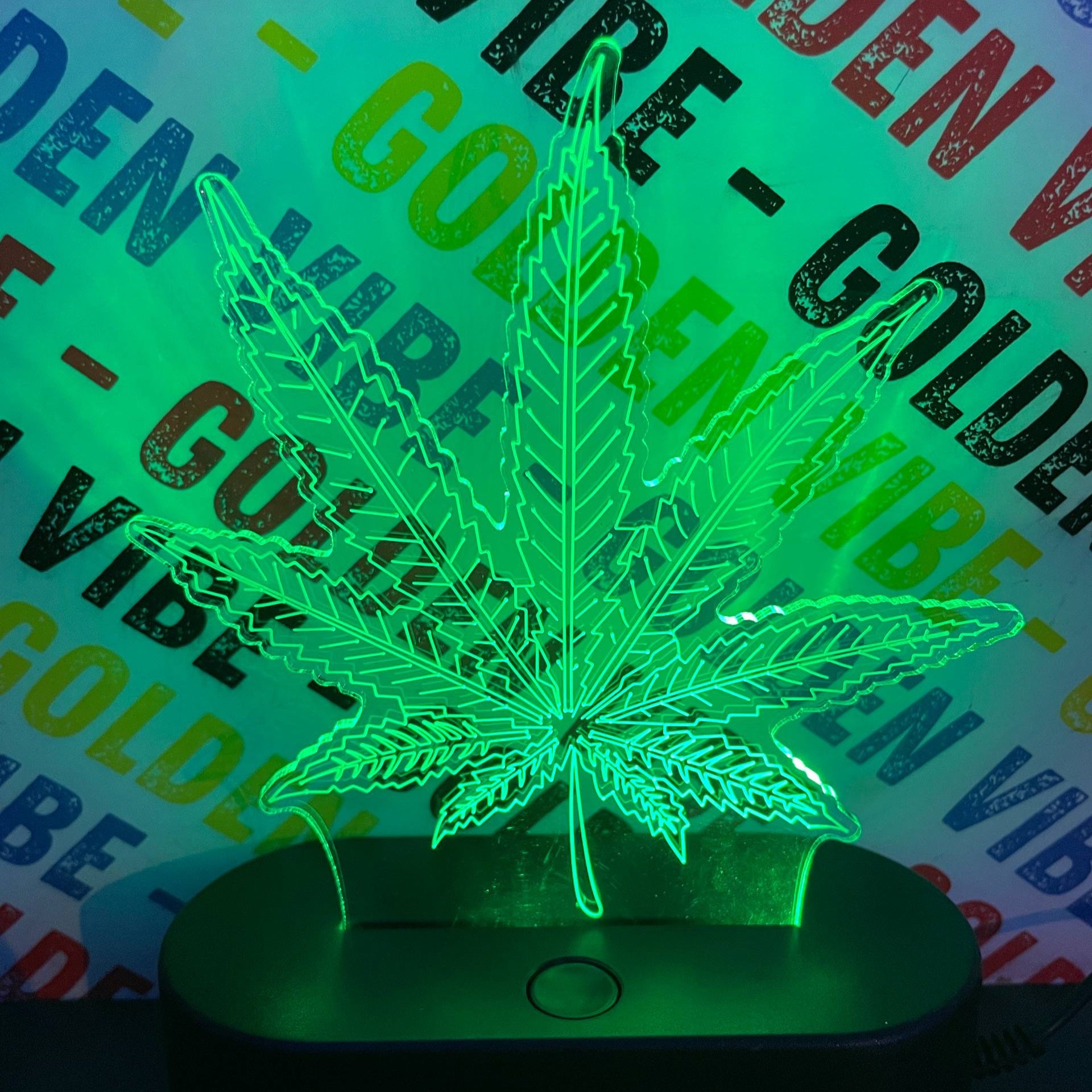 Image of LAMPE 3D LEAF USB