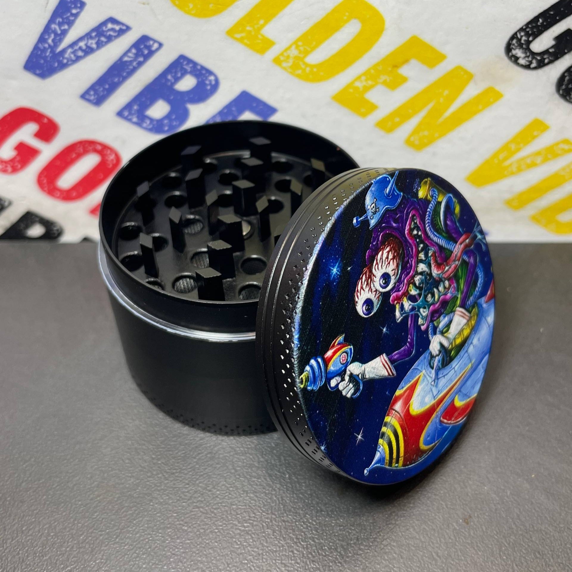 GRINDER CRAZY ALIEN 50MM