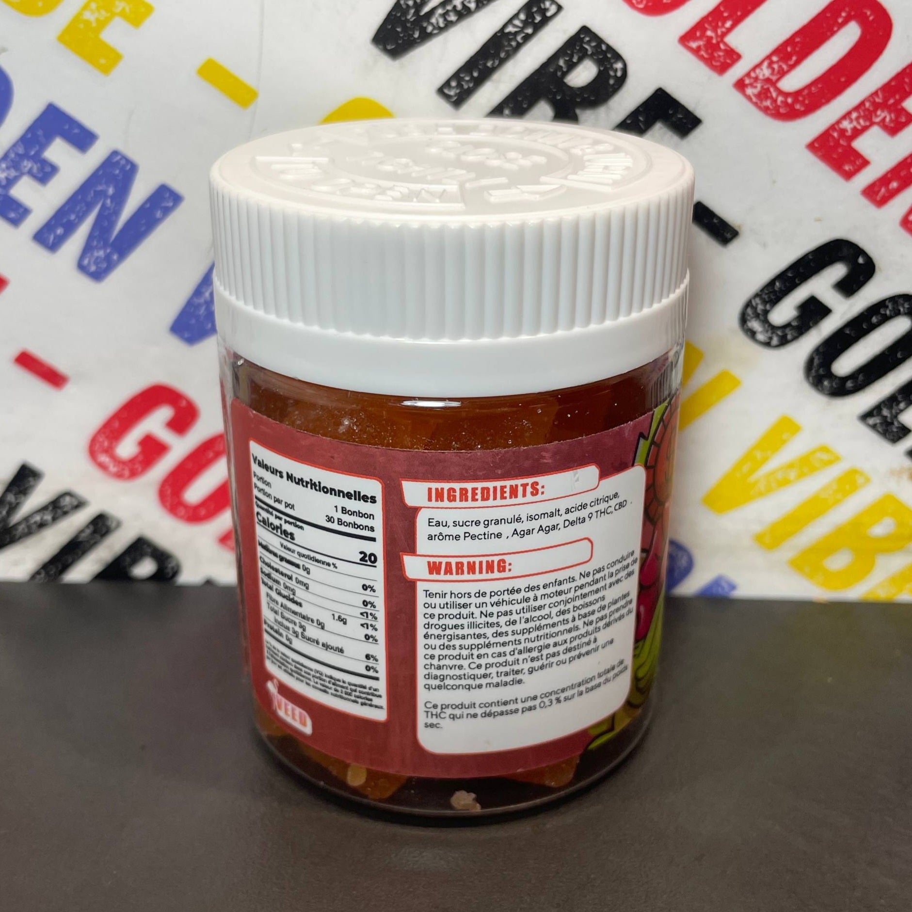 X30 GUMMIES VEED ORANGE (300MG Δ-9 THC/450MG CBD)