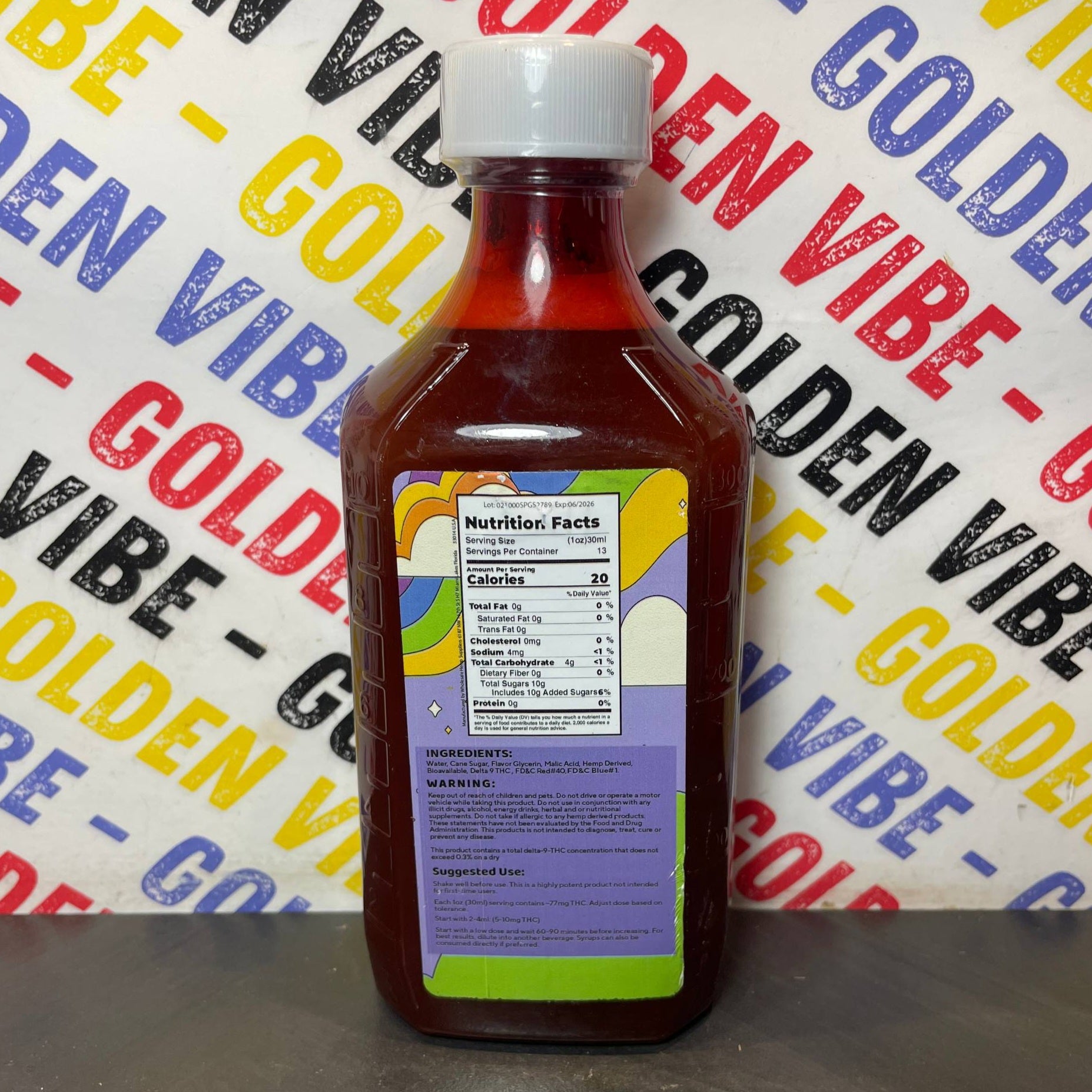 Image of SYRUP VEED (1000MG Δ-9 THC) 5 GOÛT AUX CHOIX