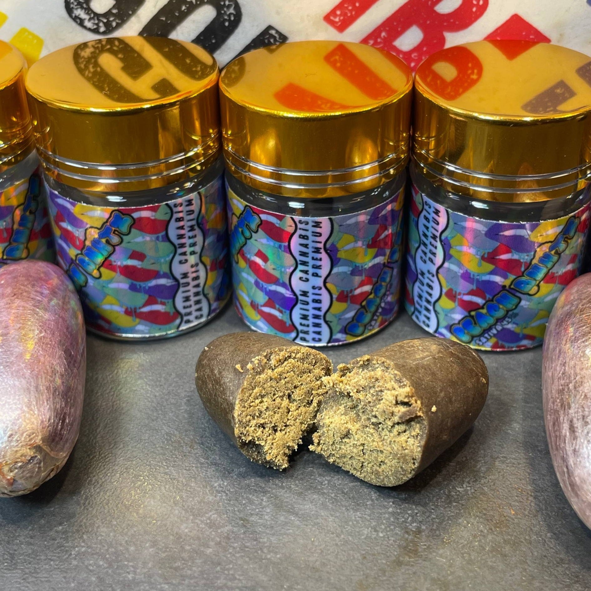 FRESH FROZEN FULL MELT - PEACH RUNTZ (Δ-9 THC)