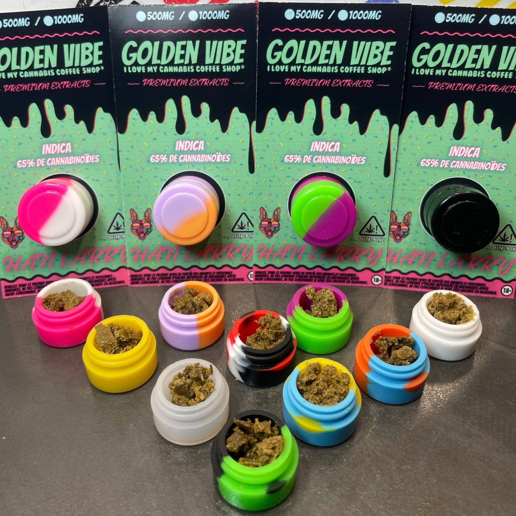 HAN LARRY - CRUMBLE ROSIN (Δ-9 THC)