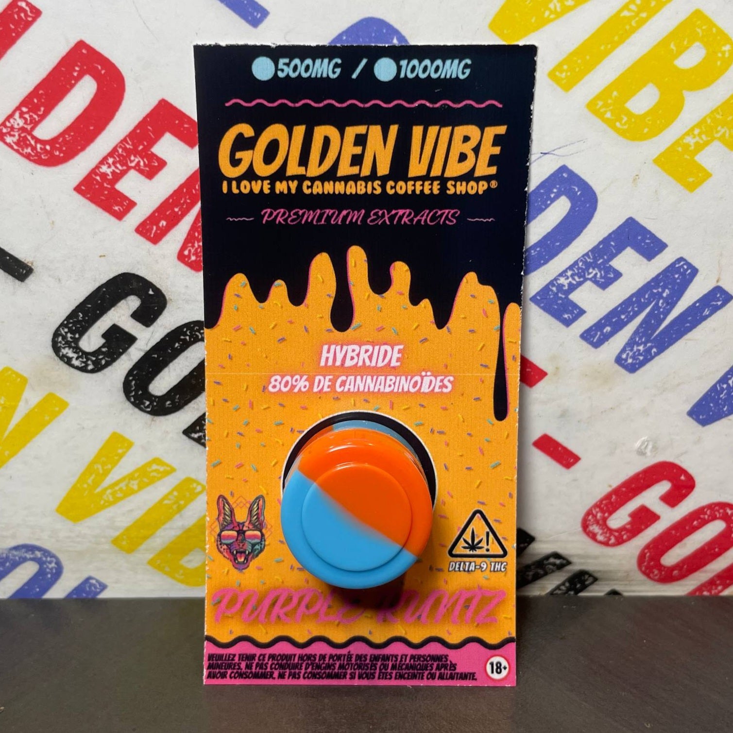 PURPLE RUNTZ - LIVE ROSIN BUDDER (Δ-9 THC)