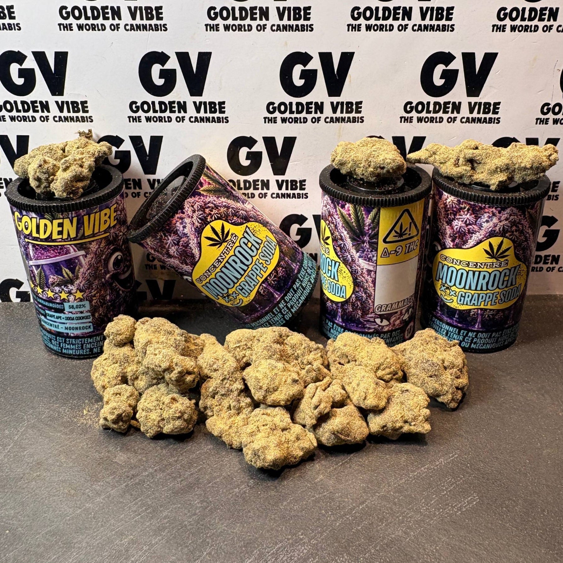 Image of MOONROCK GRAPPE SODA (Δ-9 THC)