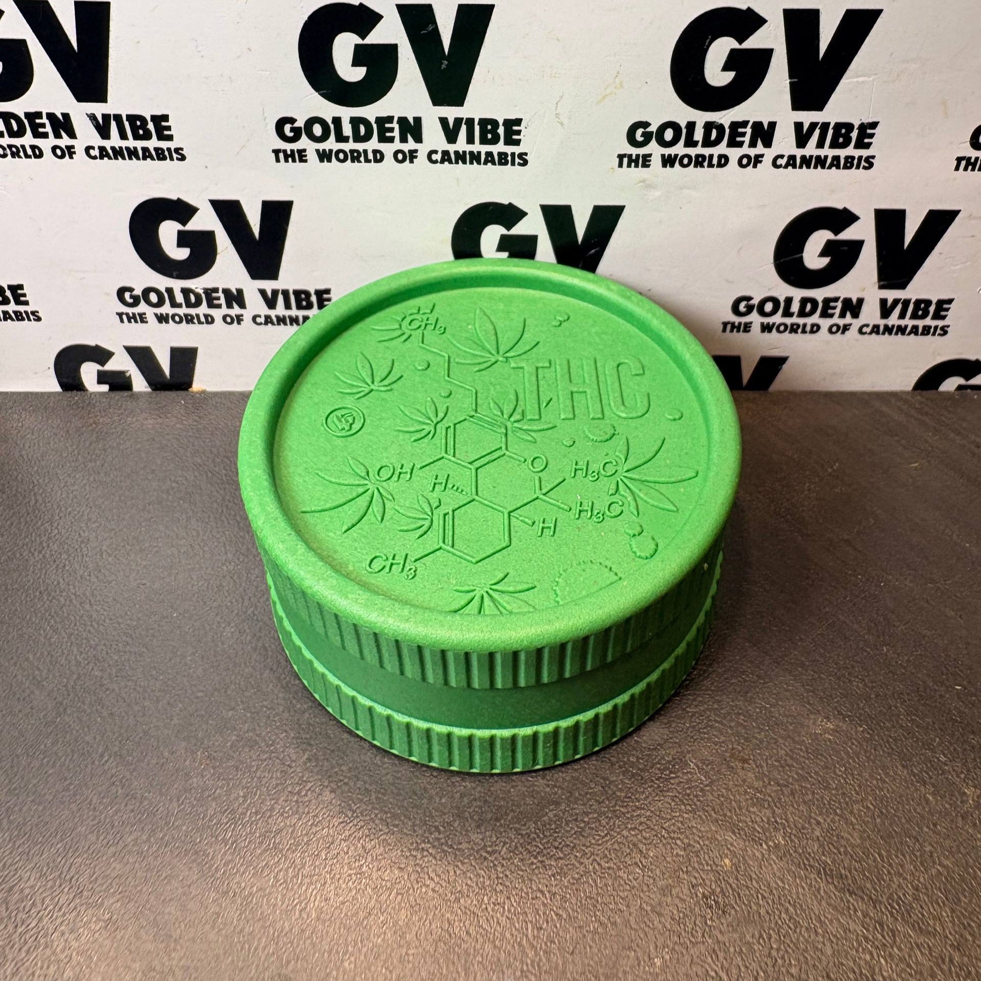 Image of GRINDER FIRE-FLOW HEMP 420 THC MOLECULE 55MM