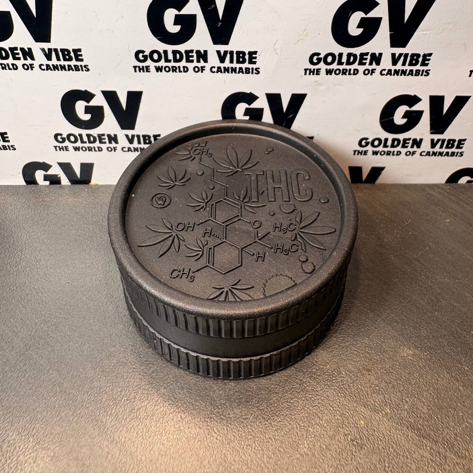 Image of GRINDER FIRE-FLOW HEMP 420 THC MOLECULE 55MM
