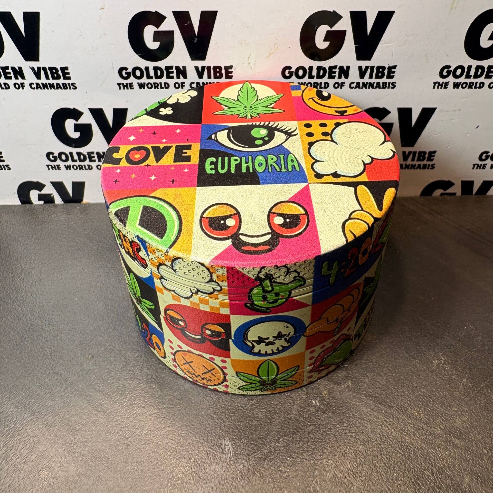 Image of GRINDER EUPHORIA GROOVY 63MM