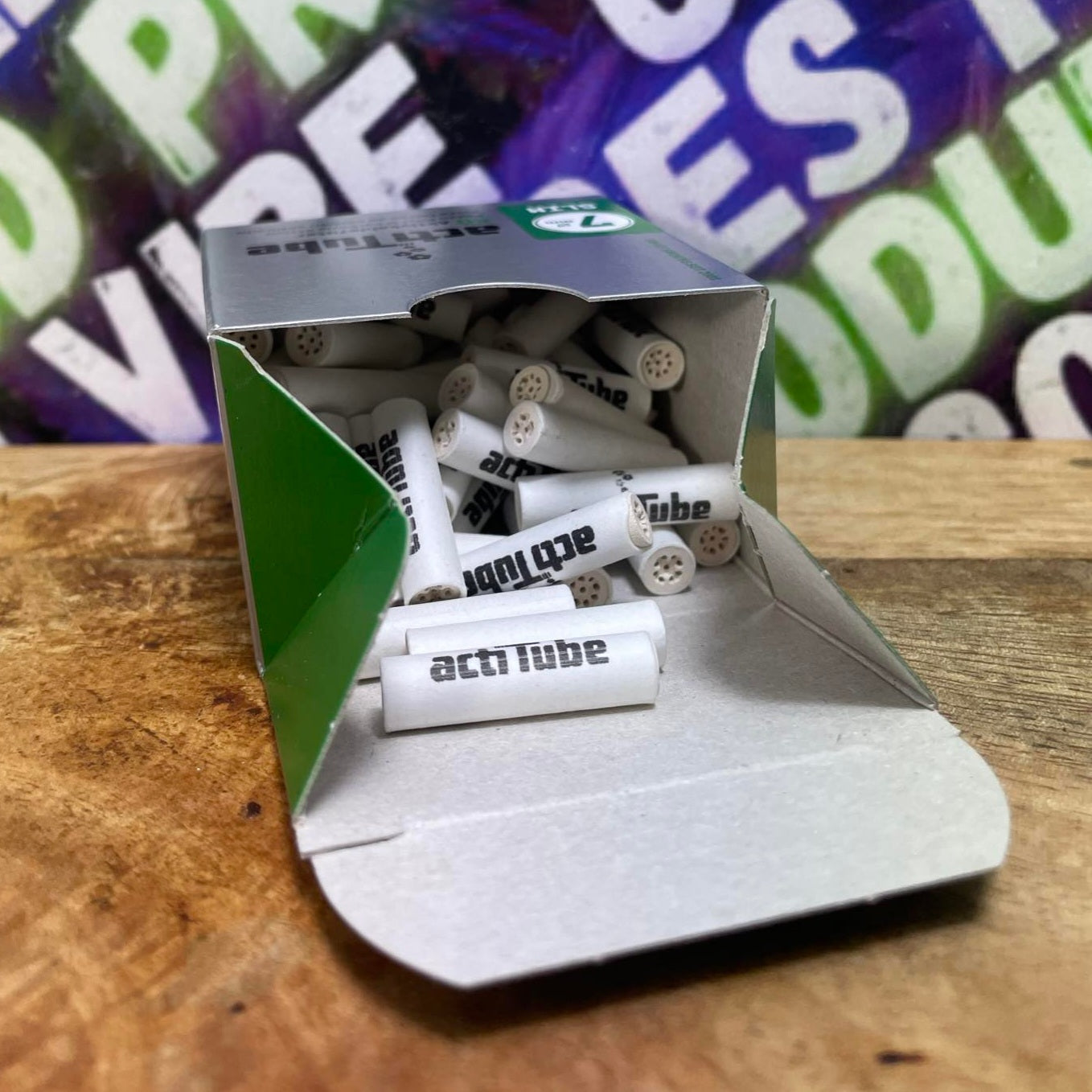 Image of ACTIVATED CHARCOAL FILTER ACTITUBE SLIM X 50