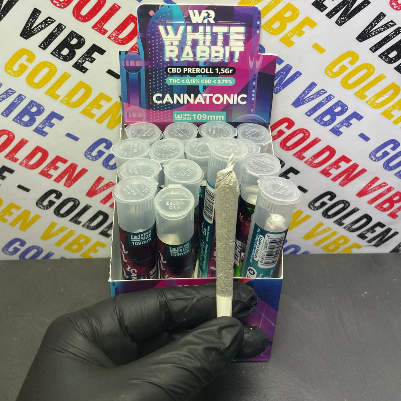 PRÉ-ROLLS WHITE RABBIT CANNATONIC (CBD)