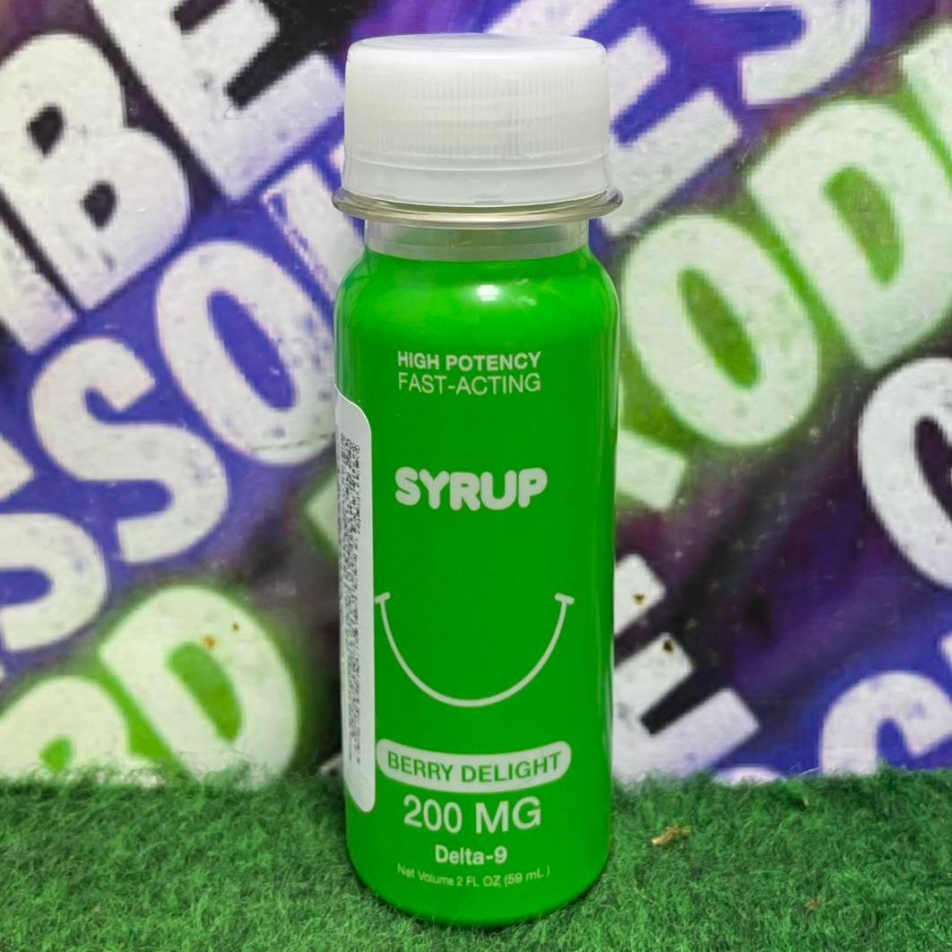 SYRUP PUFFY (200MG Δ-9 THC) 4 GOÛT AUX CHOIX