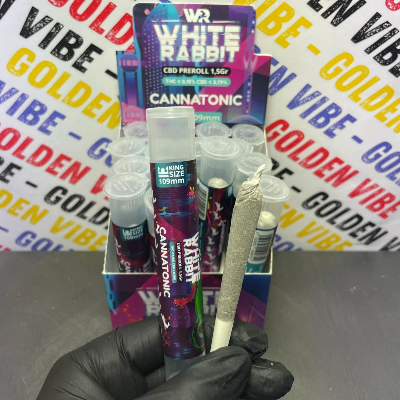 PRÉ-ROLLS WHITE RABBIT CANNATONIC (CBD)