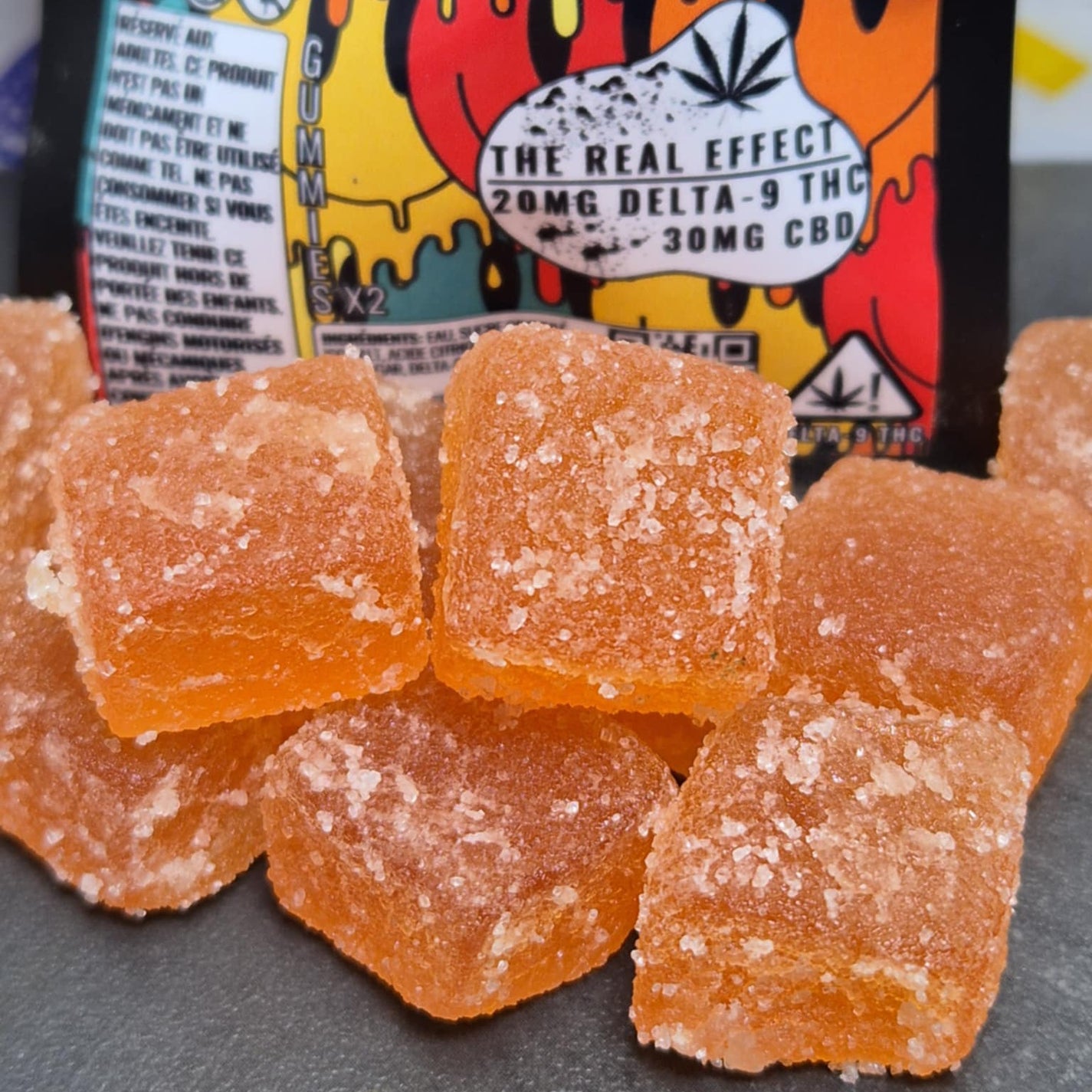 X2 GUMMIES ORANGE DREAM (20MG Δ-9 THC / 30MG CBD)