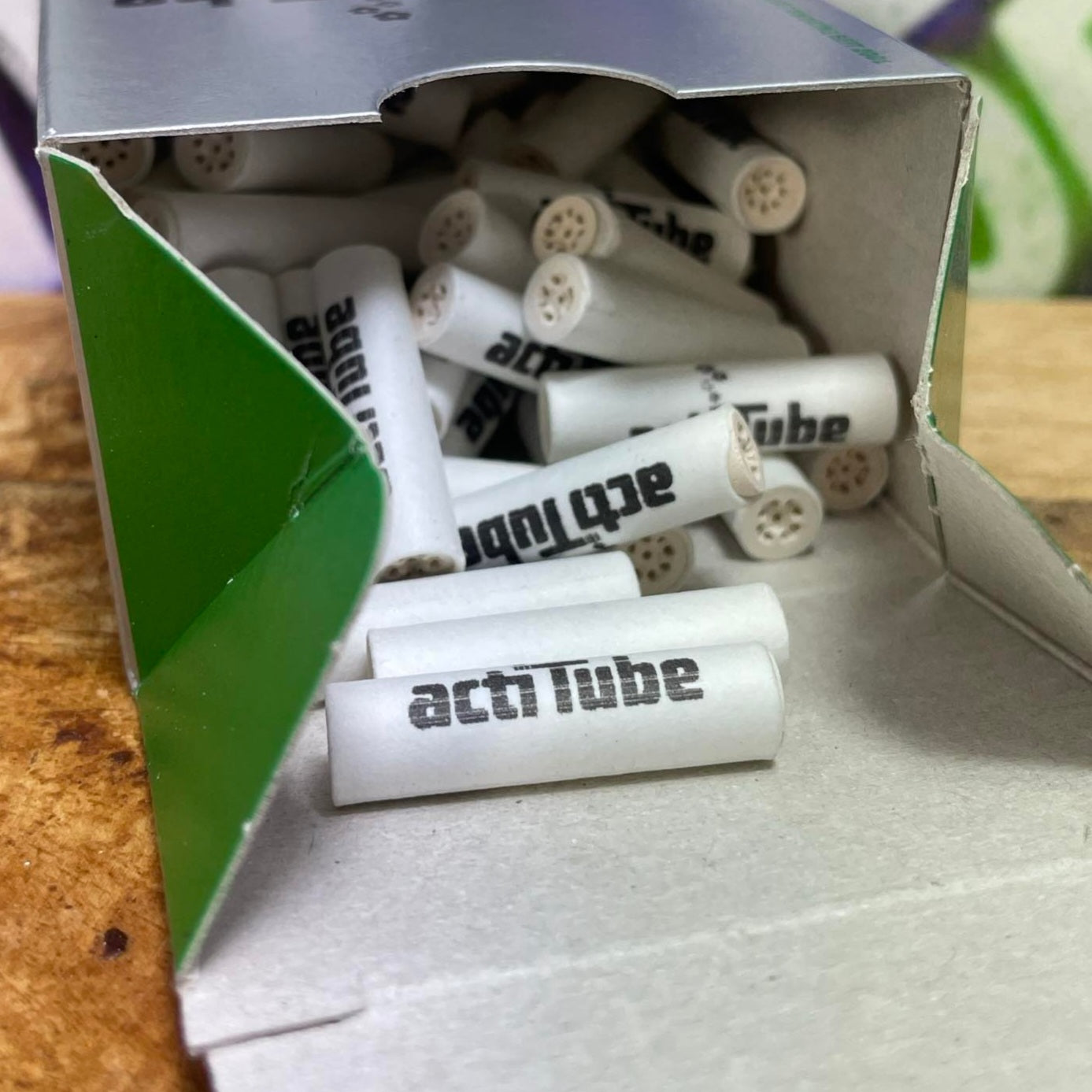 Image of ACTIVATED CHARCOAL FILTER ACTITUBE SLIM X 50