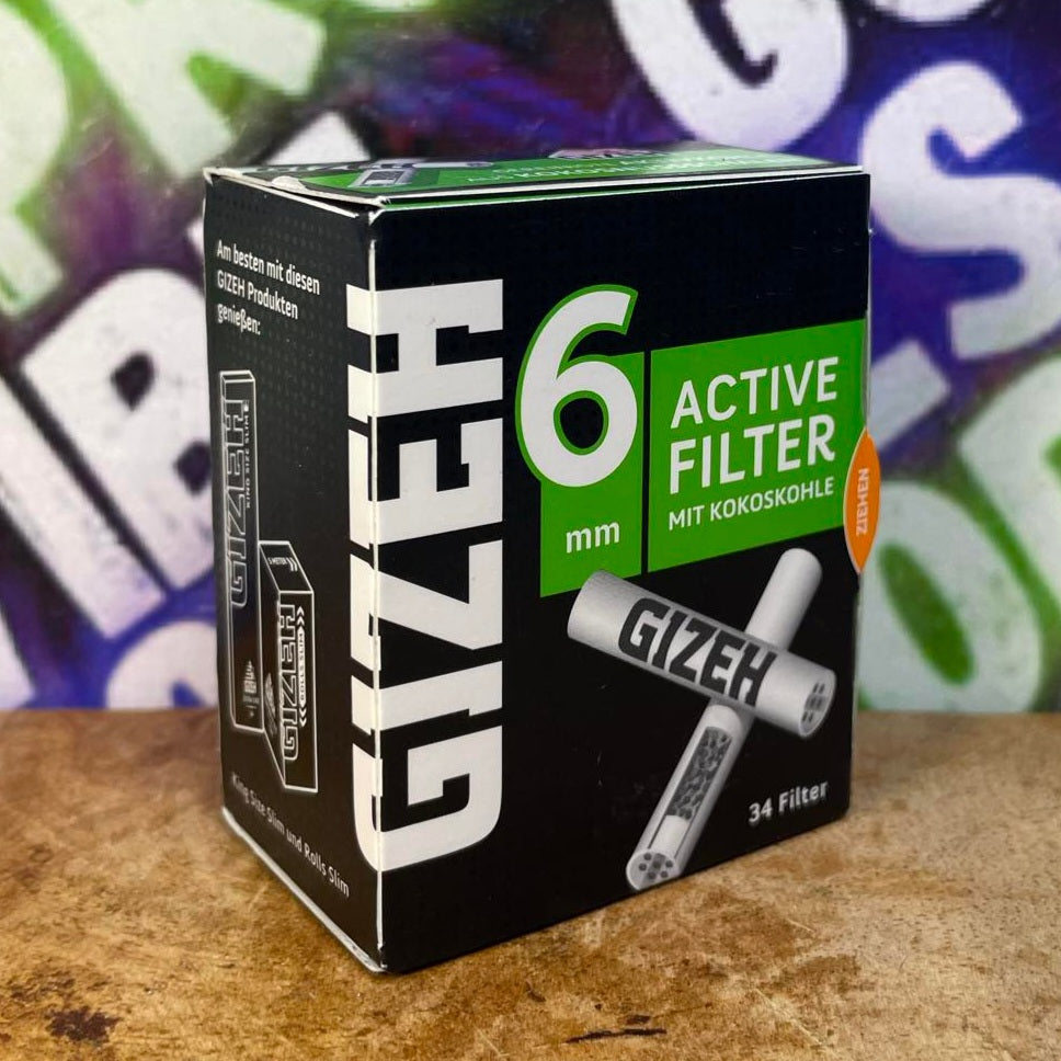 Image of FILTRE GIZEH CHARBON ACTIF 6MM ACTIVE FILTER