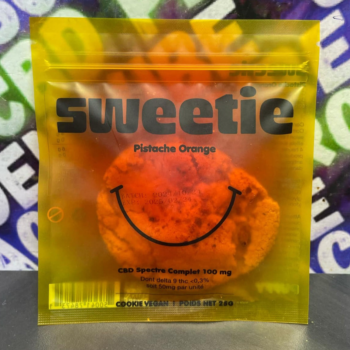 COOKIES SWEETIE (50MG Δ-9 THC ET 50MG CBD) 3 GOÛT AU CHOIX