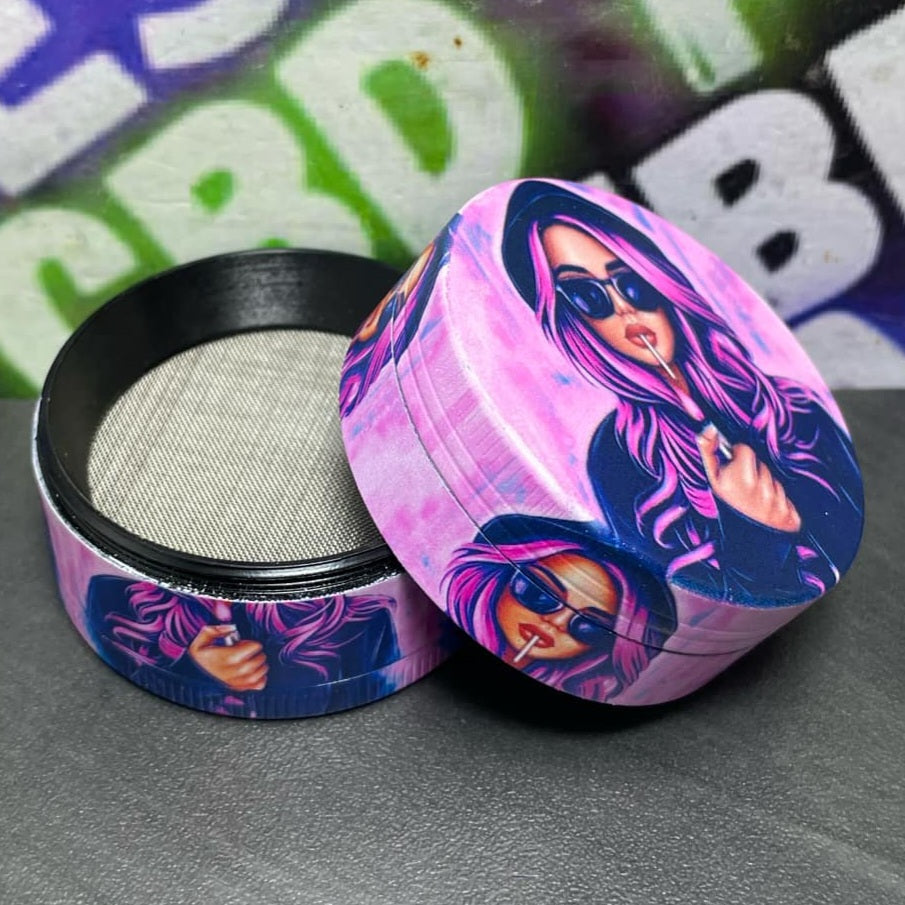 GRINDER SUPER HEROES PINK WOMAN 50MM