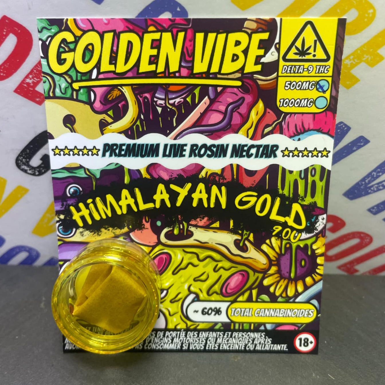 HIMALAYAN GOLD LIVE ROSIN NECTAR (Δ-9 THC)