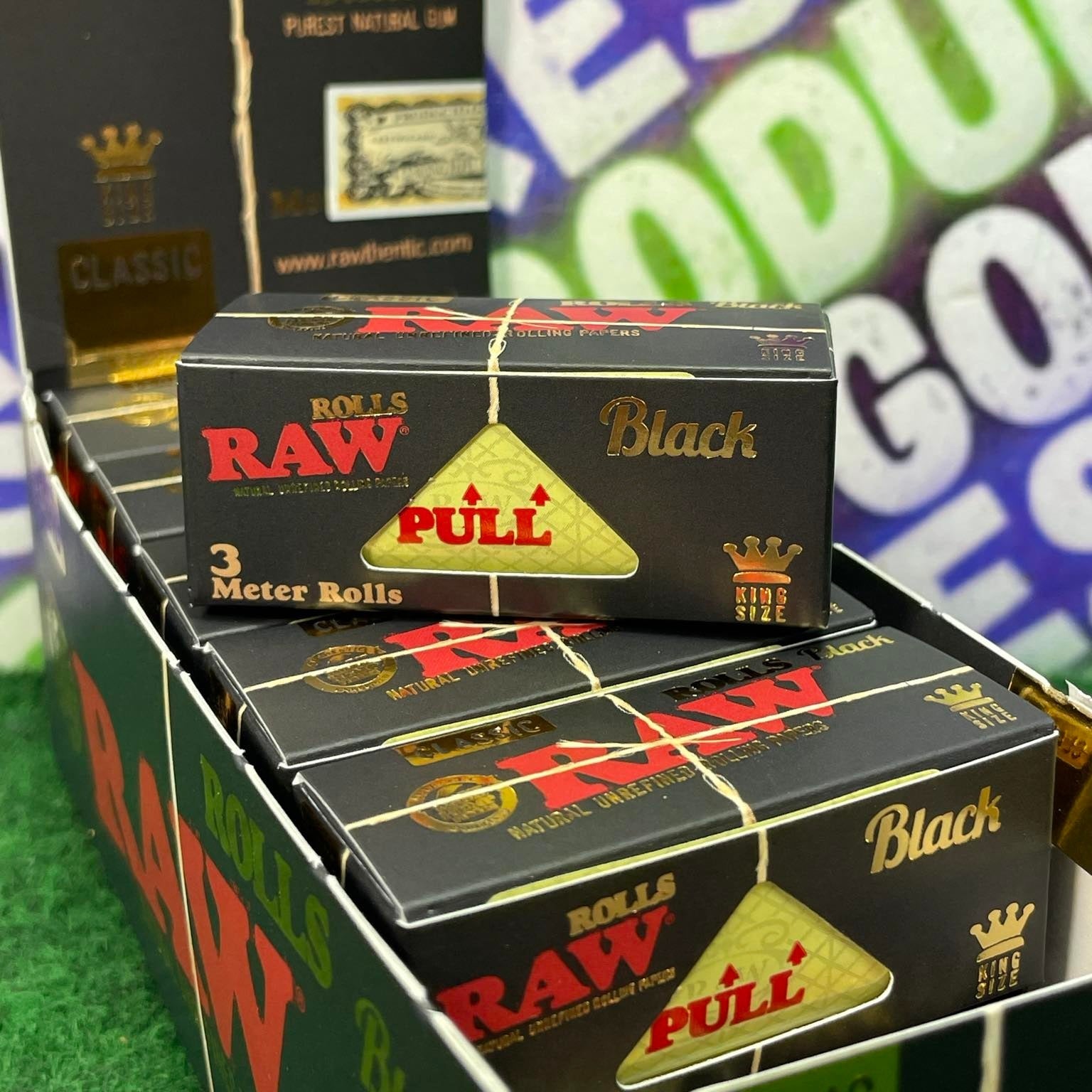 RAW BLACK ROLLS