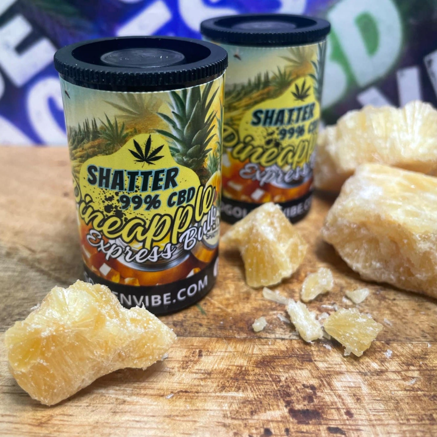 SHATTER 99% PINEAPPLE EXPRESS USA (CBD)