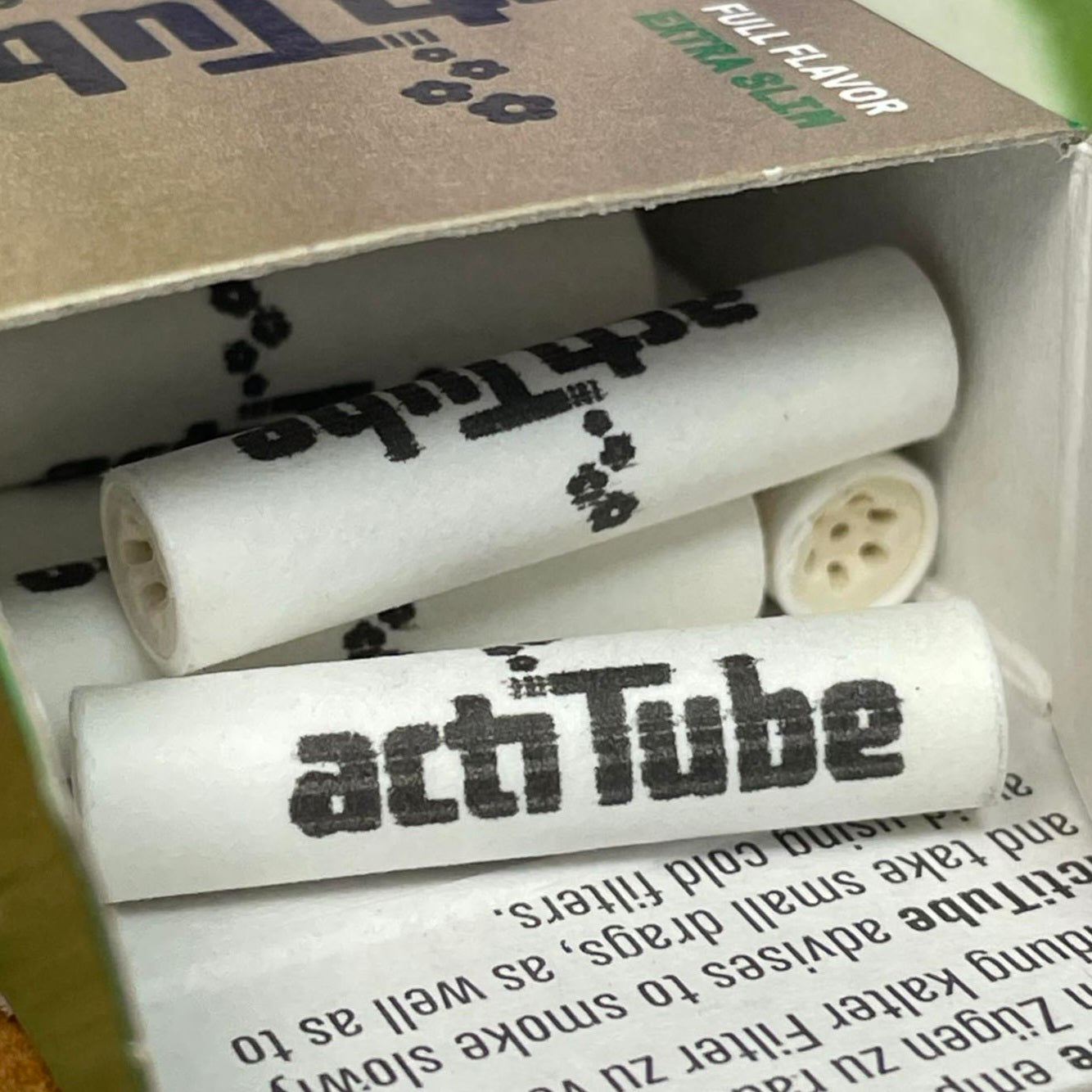 Image of FILTRE A CHARBON ACTITUBE EXTRA SLIM FULL FLAVOR PAR 10