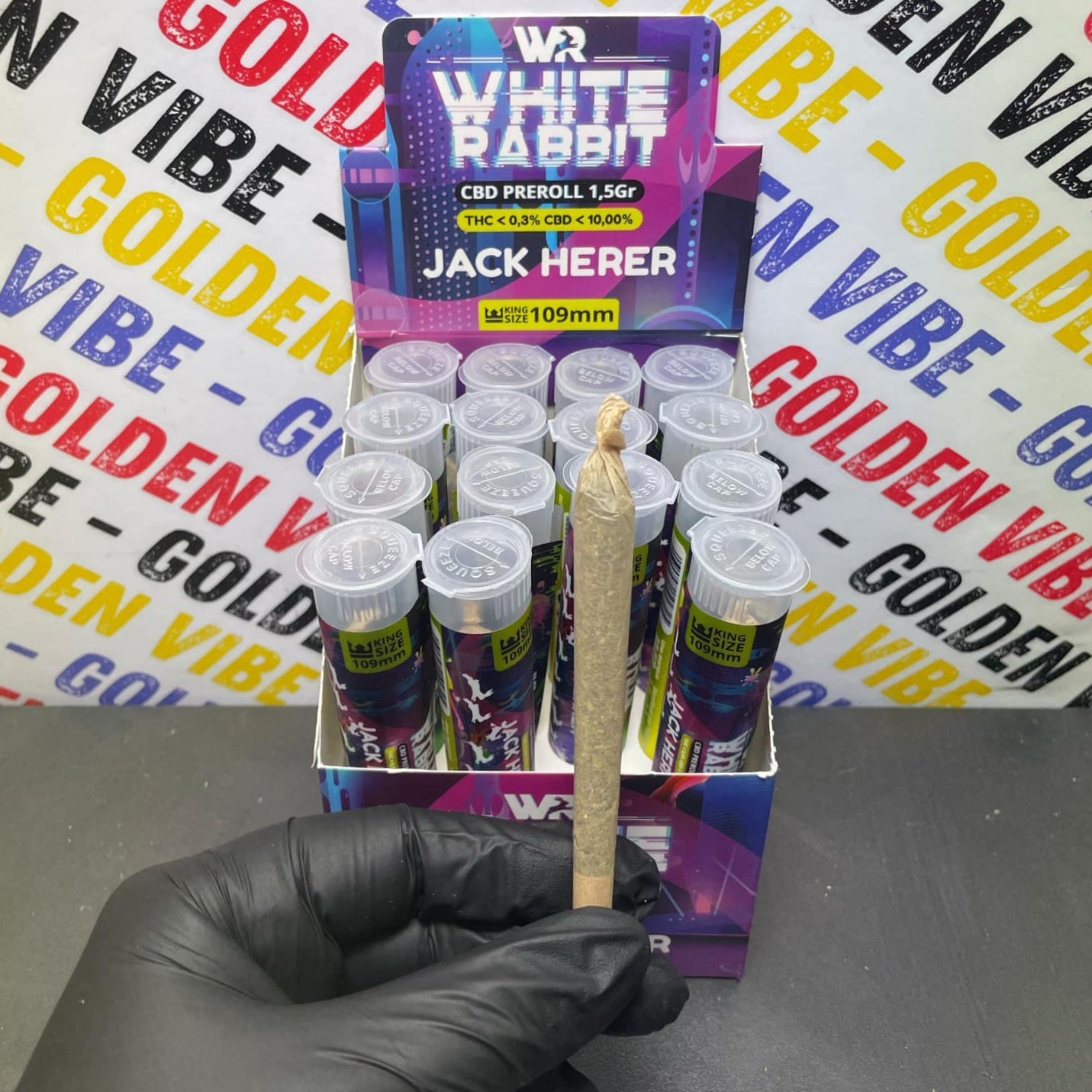 PRÉ-ROLLS WHITE RABBIT JACK HERRER (CBD)