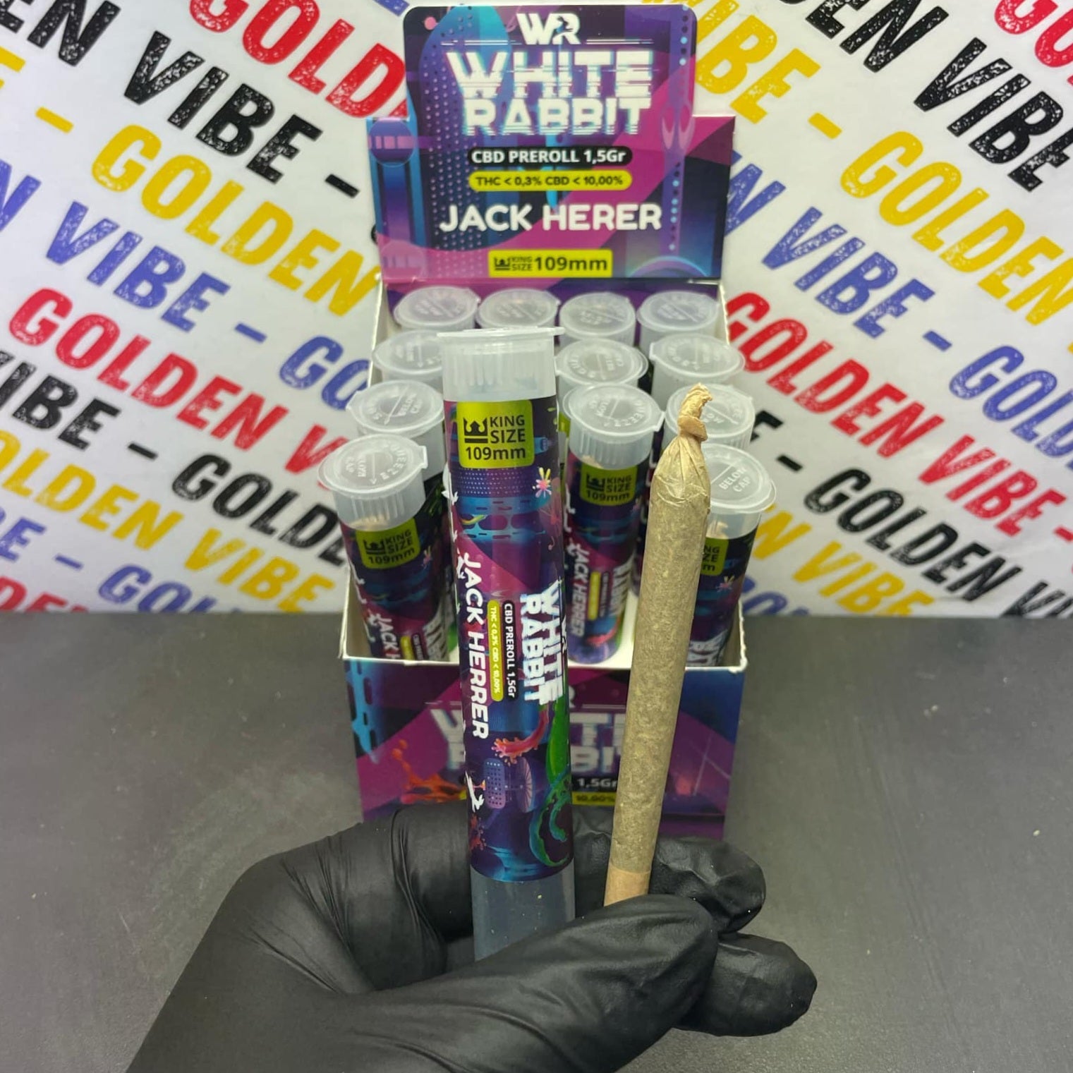 PRÉ-ROLLS WHITE RABBIT JACK HERRER (CBD)