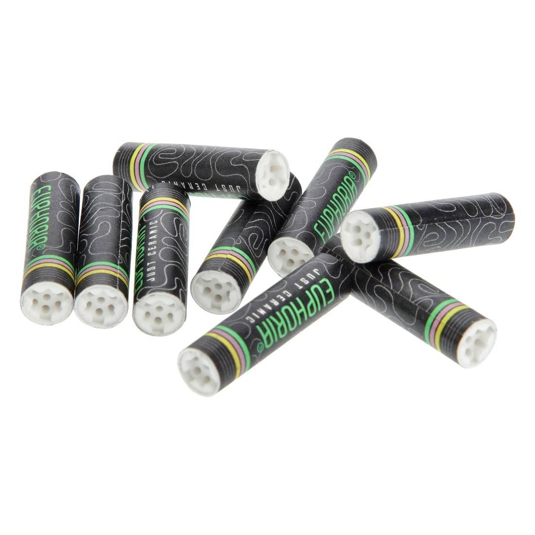 Image of FILTRES EUPHORIA CHARBON ACTIF CERAMIQUE 7MM PAR 50