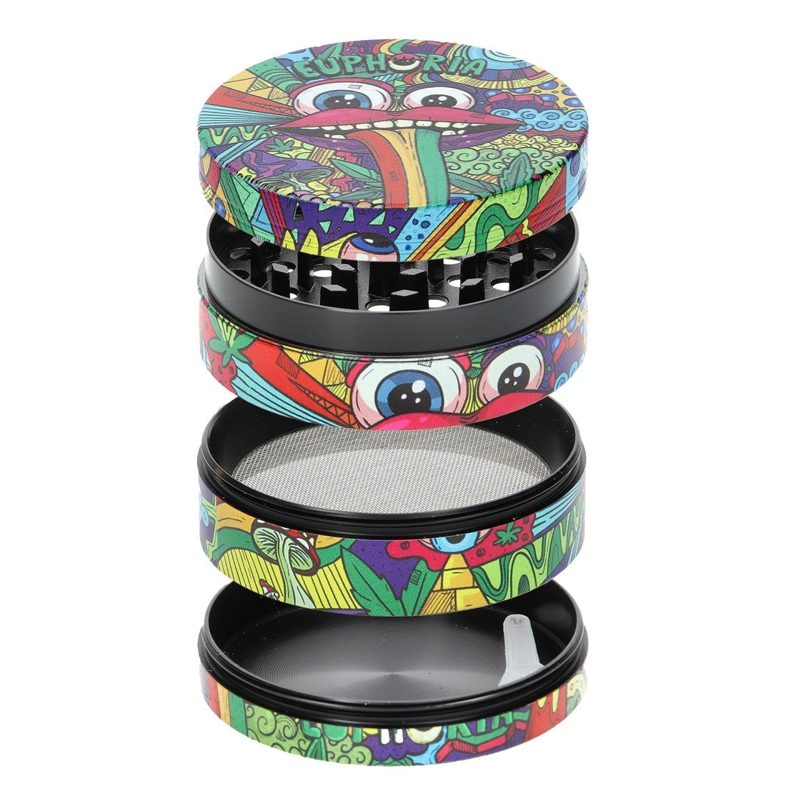 Image of GRINDER EUPHORIA VIBRANT MOUTH 63 MM - 4 PARTIE