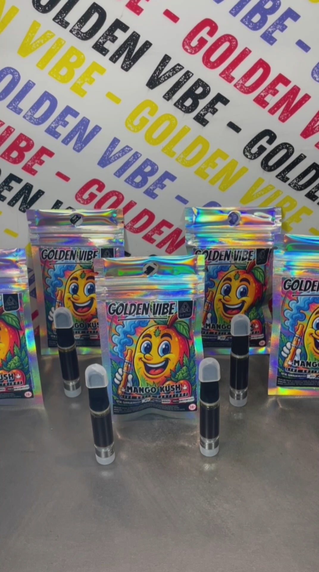 Image of CARTRIDGE - LIVE ROSIN - MANGO KUSH (Δ-9 THC)