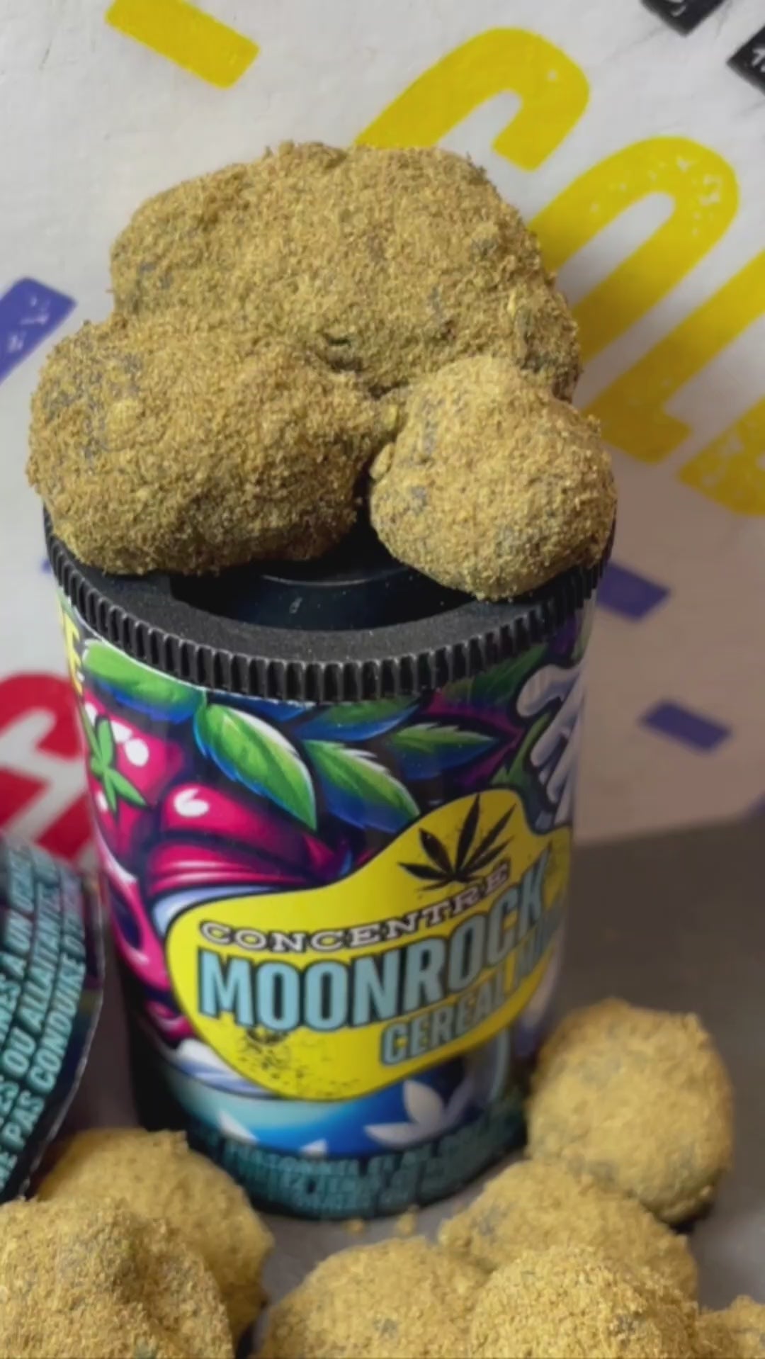 MOONROCK CEREAL MILK - STRAIN CALI (Δ-9 THC)