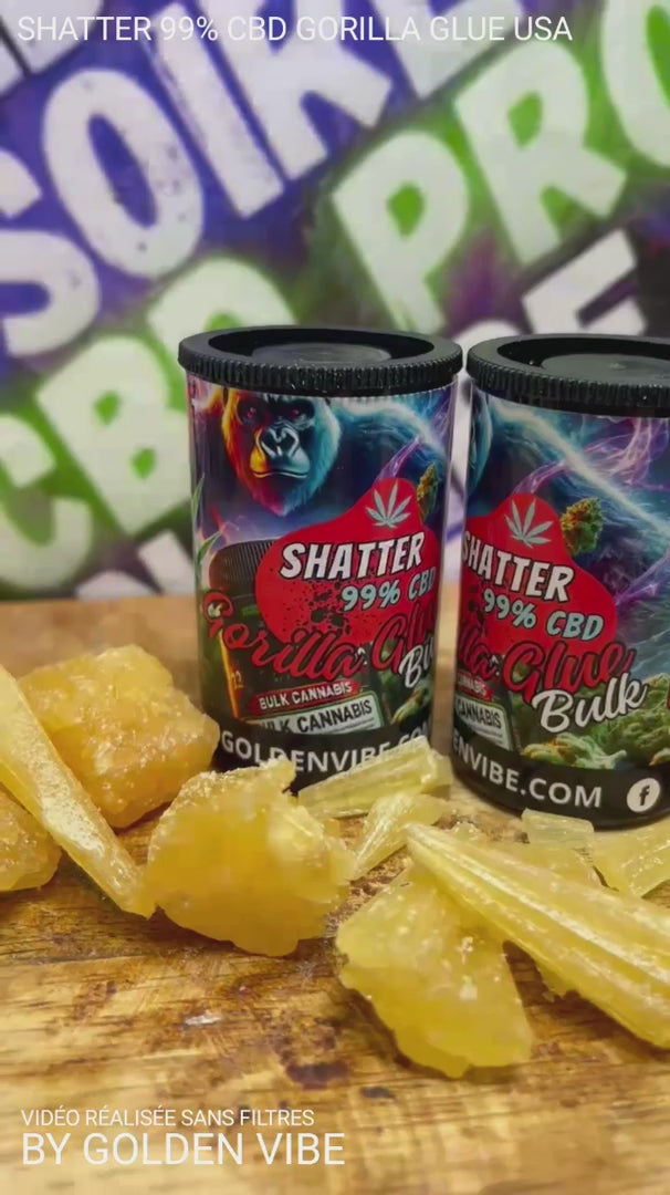 SHATTER 99% GORILLA GLUE USA (CBD)