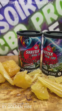 SHATTER 99% GORILLA GLUE USA (CBD)