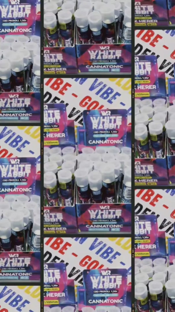 PRÉ-ROLLS WHITE RABBIT AMNESIA (CBD)