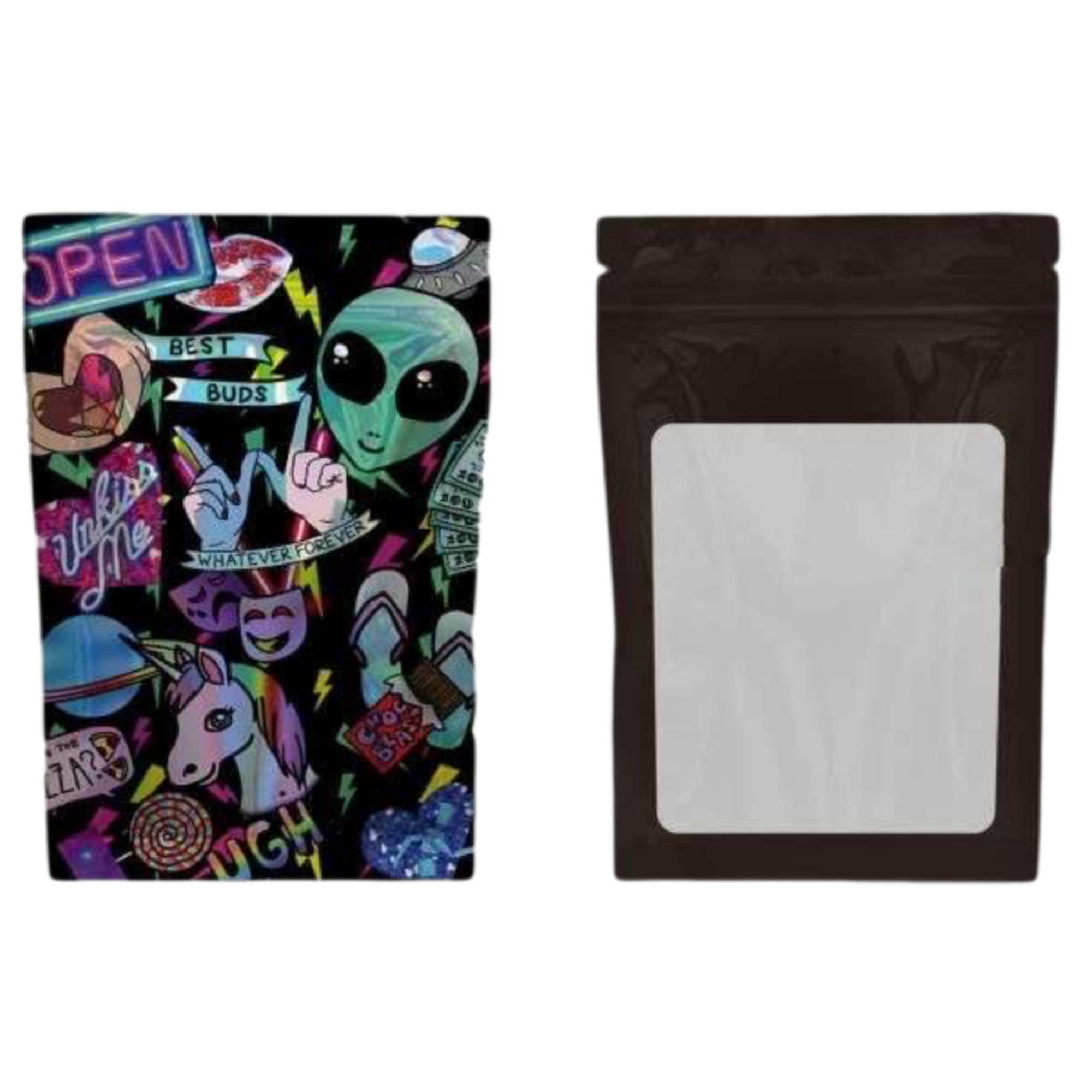 POCHON ANIMÉ HOLOGRAMME AVEC FENÊTRE #9